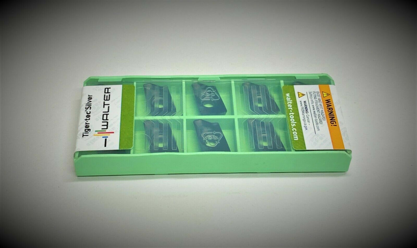 10 pcs. Walter ADMT 160608R-F56 WSM45X Carbide Inserts