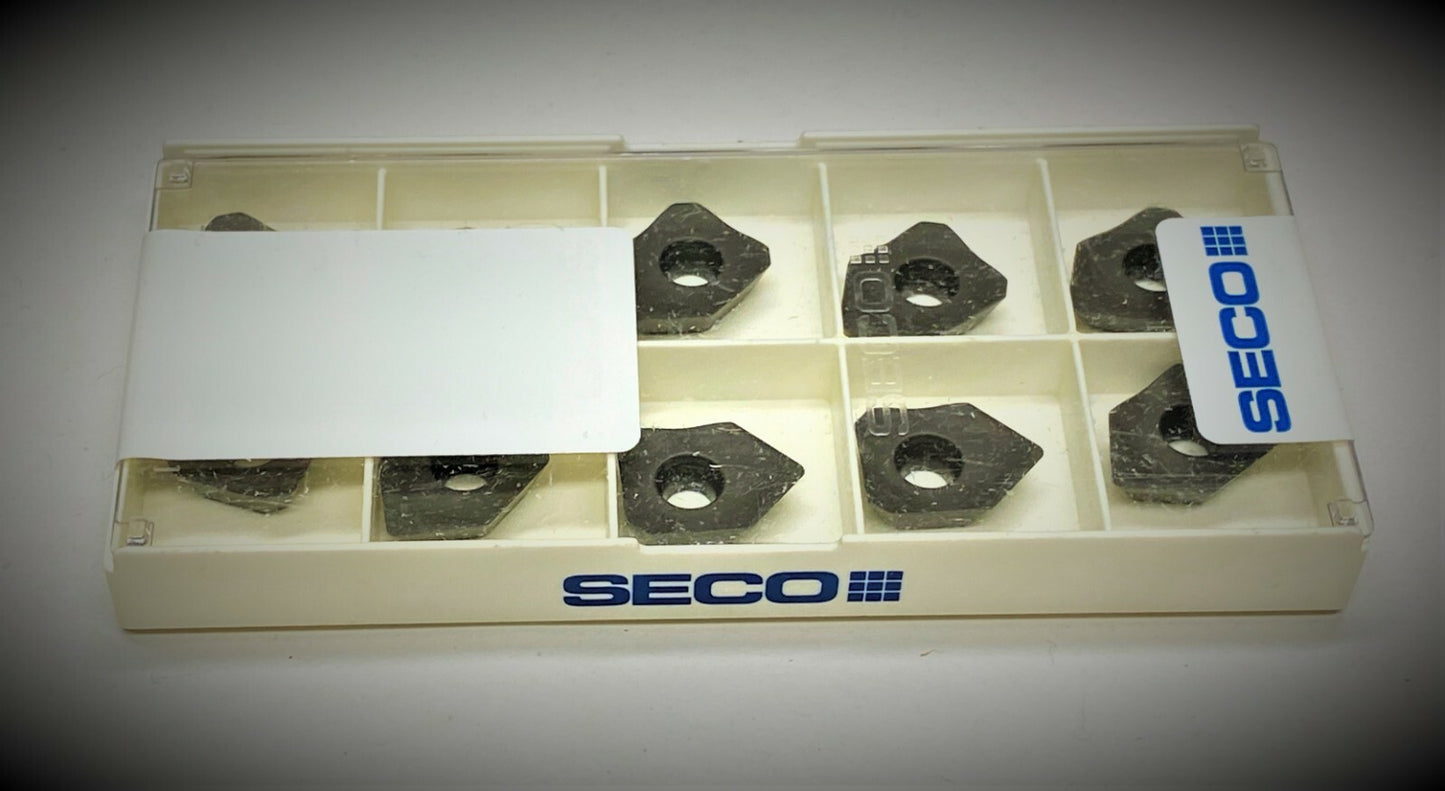 10pcs Seco Inserts SEEX 1204ZZTN-M14 T350M Carbide Inserts