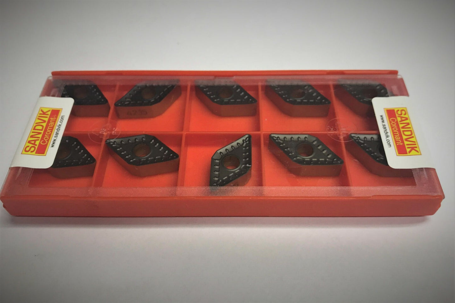 Inserts Sandvik 10 pcs DNMM 150612-QR 4235 Carbide Inserts DNMM 443-QR 4235