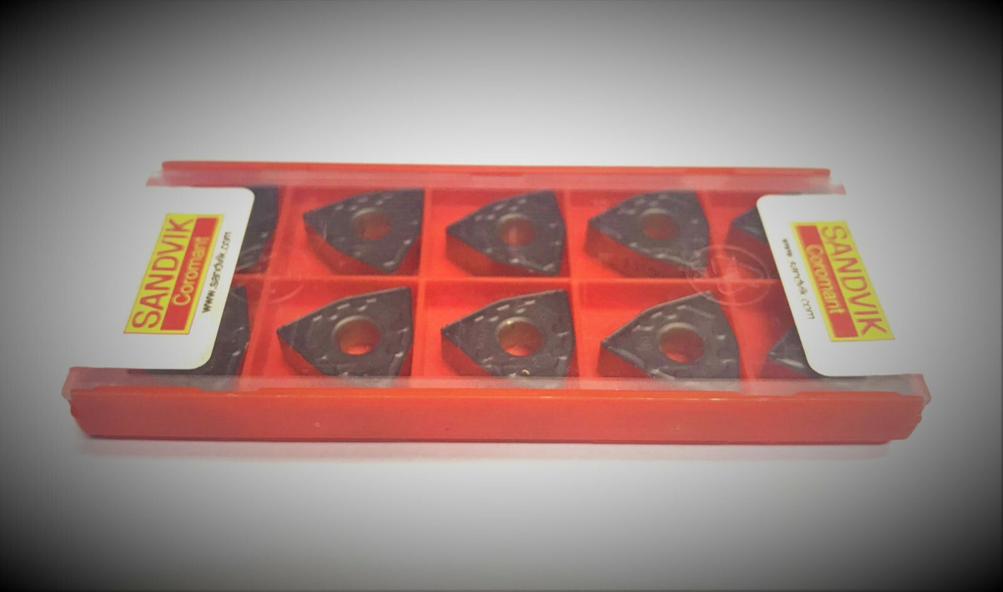 10pcs Sandvik WNMG 433-WM 4225 Carbide Inserts WNMG 08 04 12-WM 4225