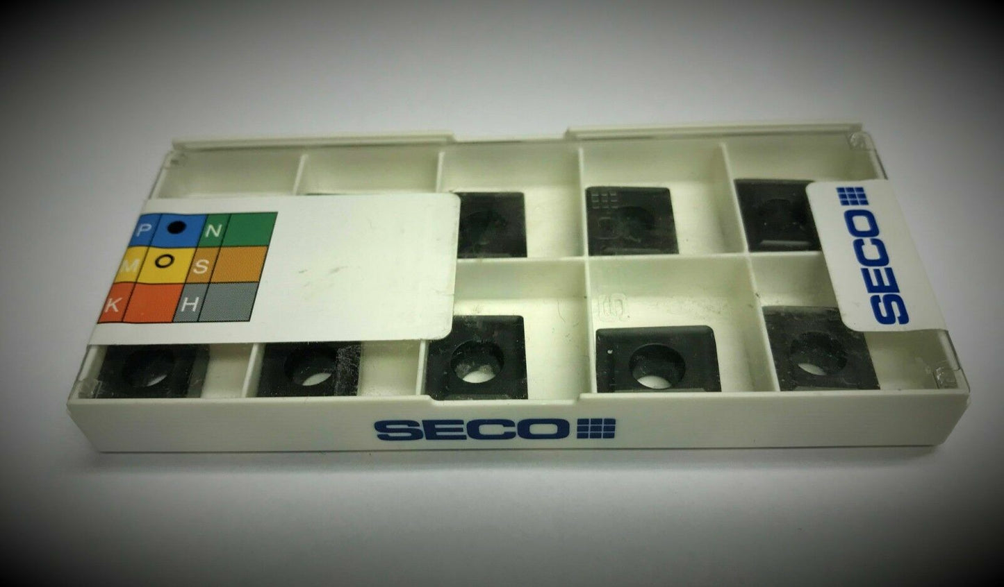 10pcs Seco Inserts ACET 150612TR-M11,MP2500 Carbide Inserts