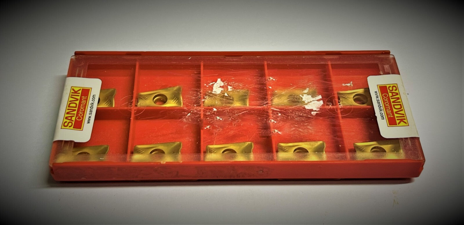 10pcs  Sandvik R390-170408M-PM 4040 Carbide Inserts R390-17 04 08M-PM 4040