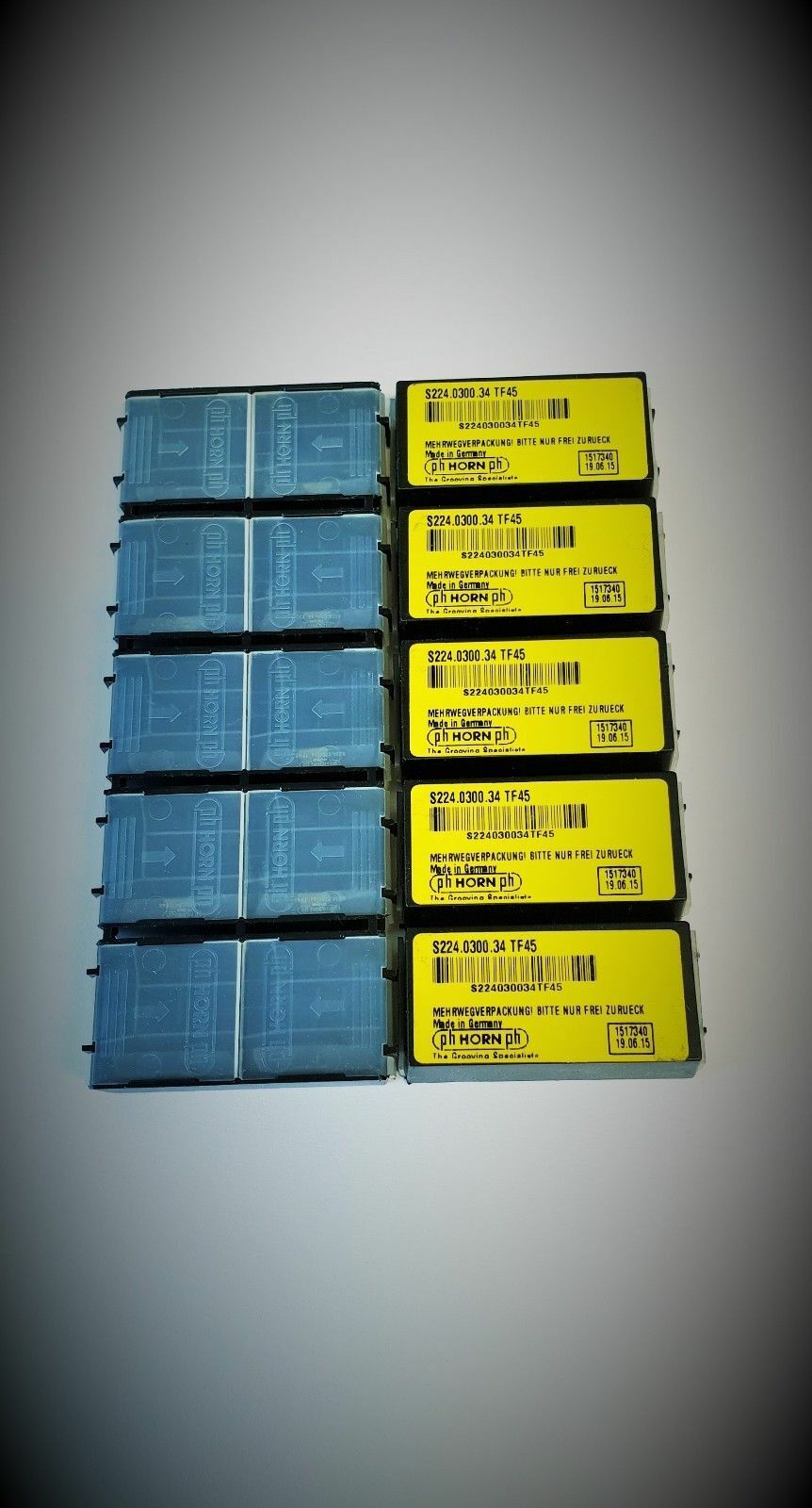 10 pcs Horn S224.0300.34 TF45 Carbide inserts 