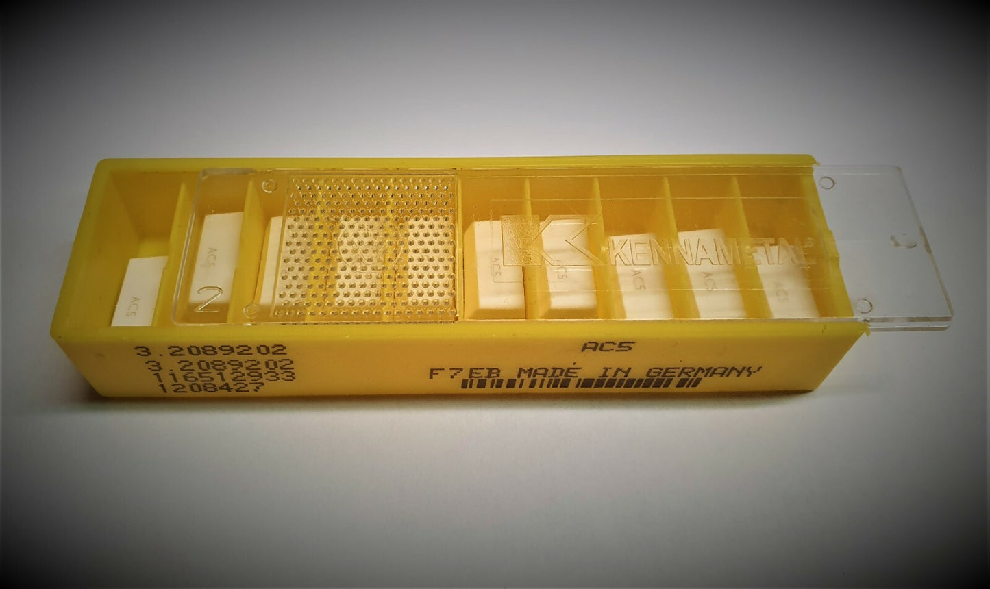 10pcs.  Kennametal 3.2089202 AC5  carbide inserts