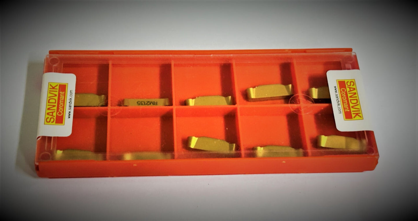 10st Sandvik  Wendeplatten  N123G2-0400-RM 2135  Wendeschneidplatten