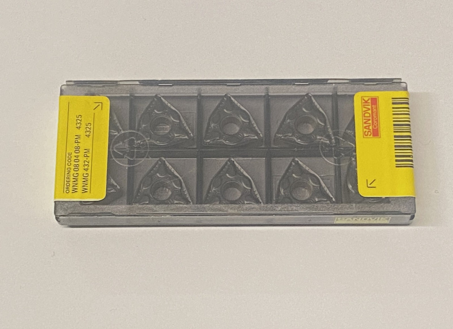 10st Sandvik Wendeplatten  WNMG 08 04 08-PM 4325   Wendeschneidplatten