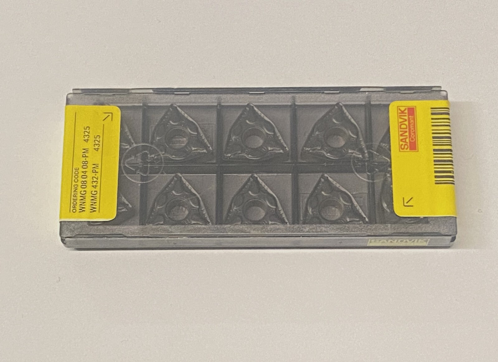 10st Sandvik Wendeplatten  WNMG 08 04 08-PM 4325   Wendeschneidplatten