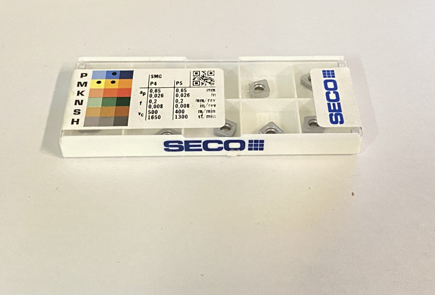 10st SECO  Wendeplatten CCMT 060208-M3 TP2501  Wendeschneidplatten