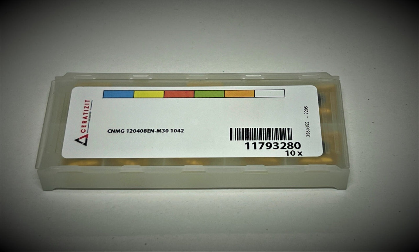 10st Ceratizit Wendeplatten CNMG 120408EN-M30 1042 Wendeschneidplatten