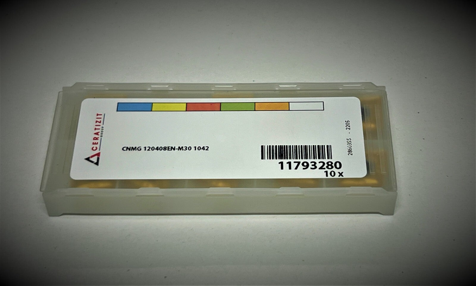 10st Ceratizit Wendeplatten CNMG 120408EN-M30 1042 Wendeschneidplatten