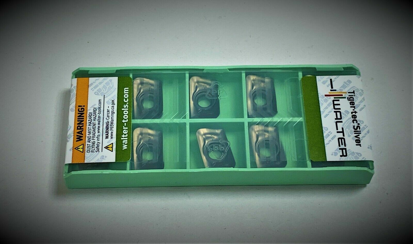 10 pcs. Walter ADMT 160625R-F56 WSP45S Carbide Inserts