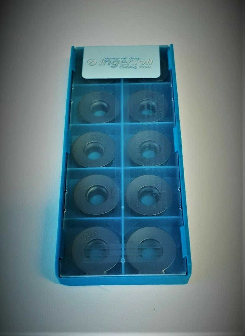 10 pcs. Ingersoll RHHT 1605M0TN-002 IN2035  Carbide Inserts