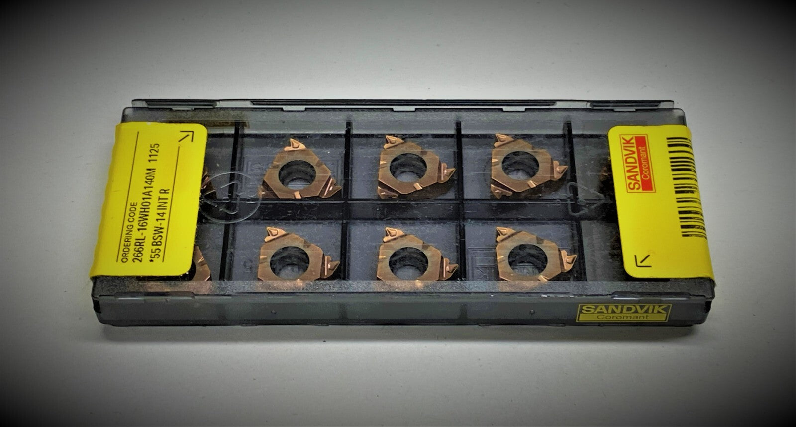 10st Sandvik wendeschneidplatten 266RL-16WH01A140M 1125 wendeplatten gewinde