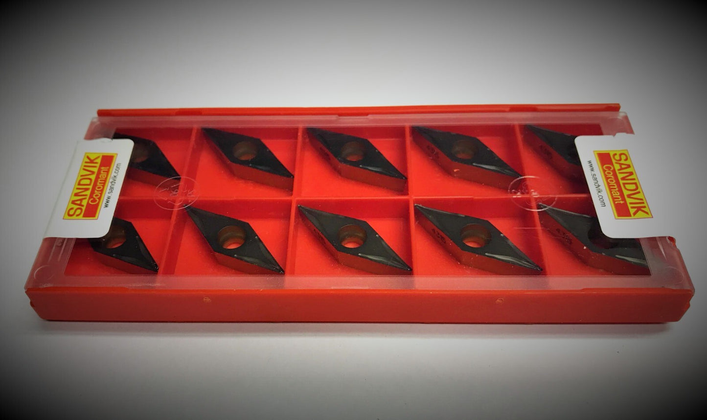 10pcs Sandvik   VBMT 331-UM 4315 Carbide Inserts VBMT 16 04 04-UM 4315