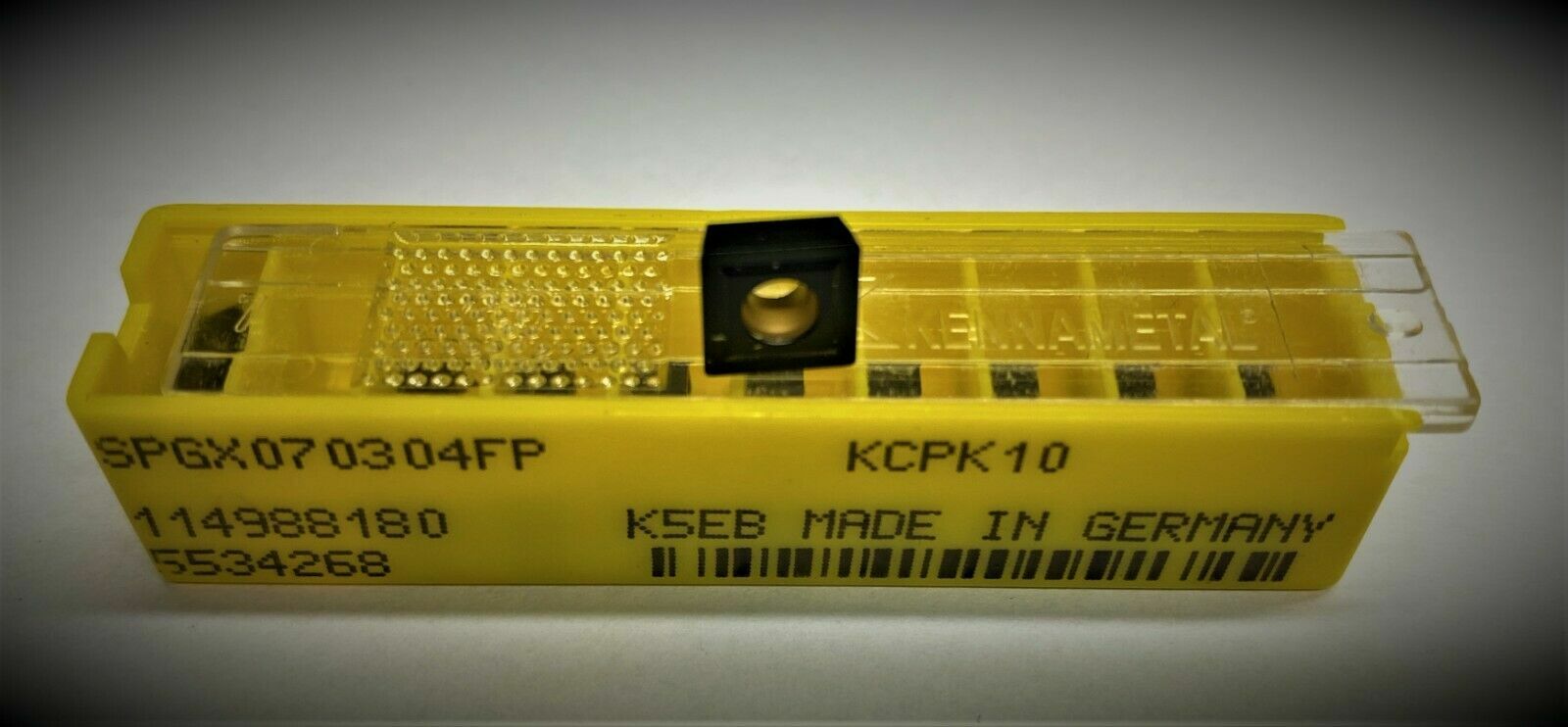 10st Kennametal Wendeplatten  SPGX 070304FP KCPK10 Wendeschneidplatten