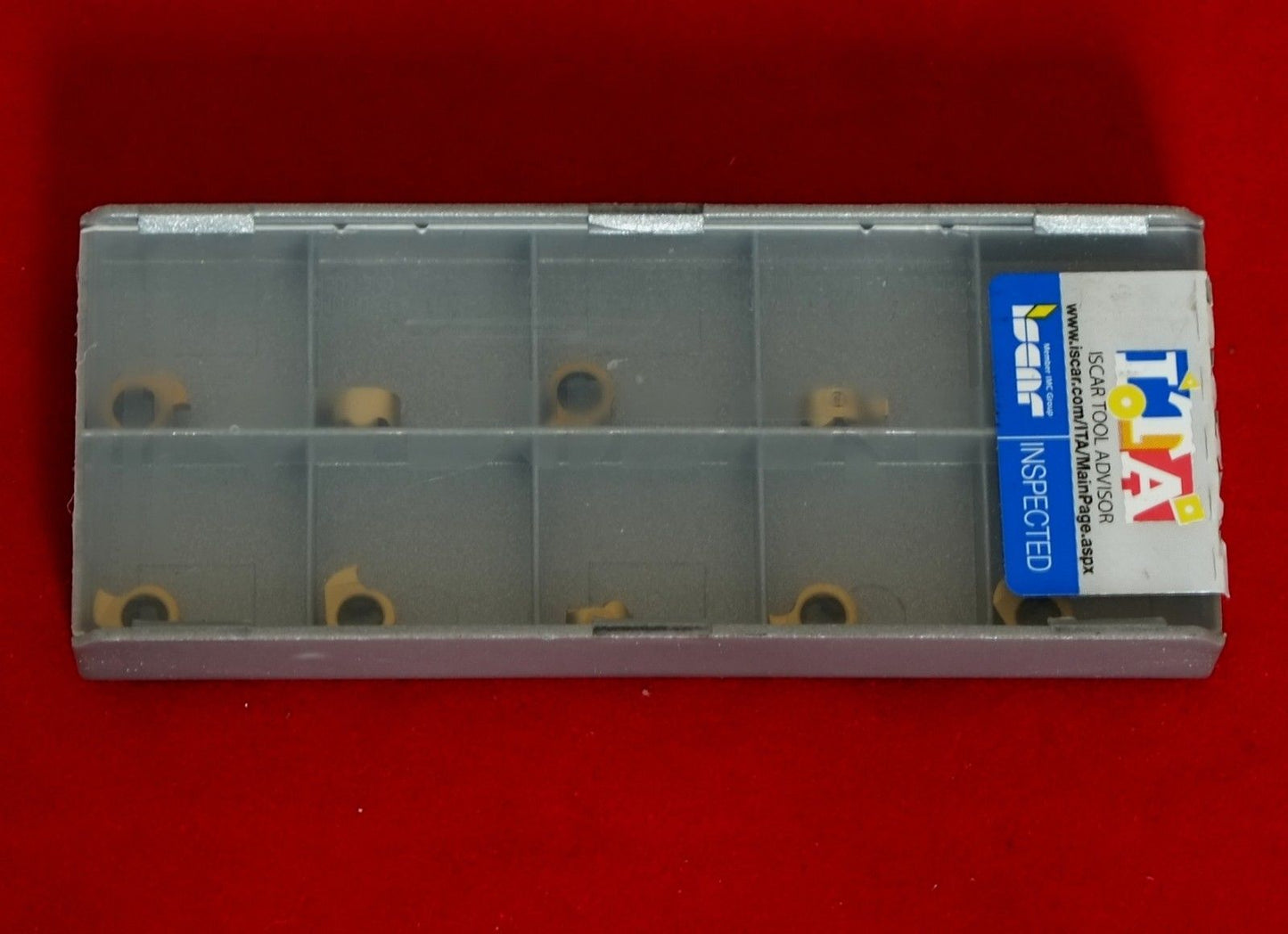 10st. Iscar Wendeplatten GIQR 11-1.80-R090 IC528 Wendeschneidplatten 