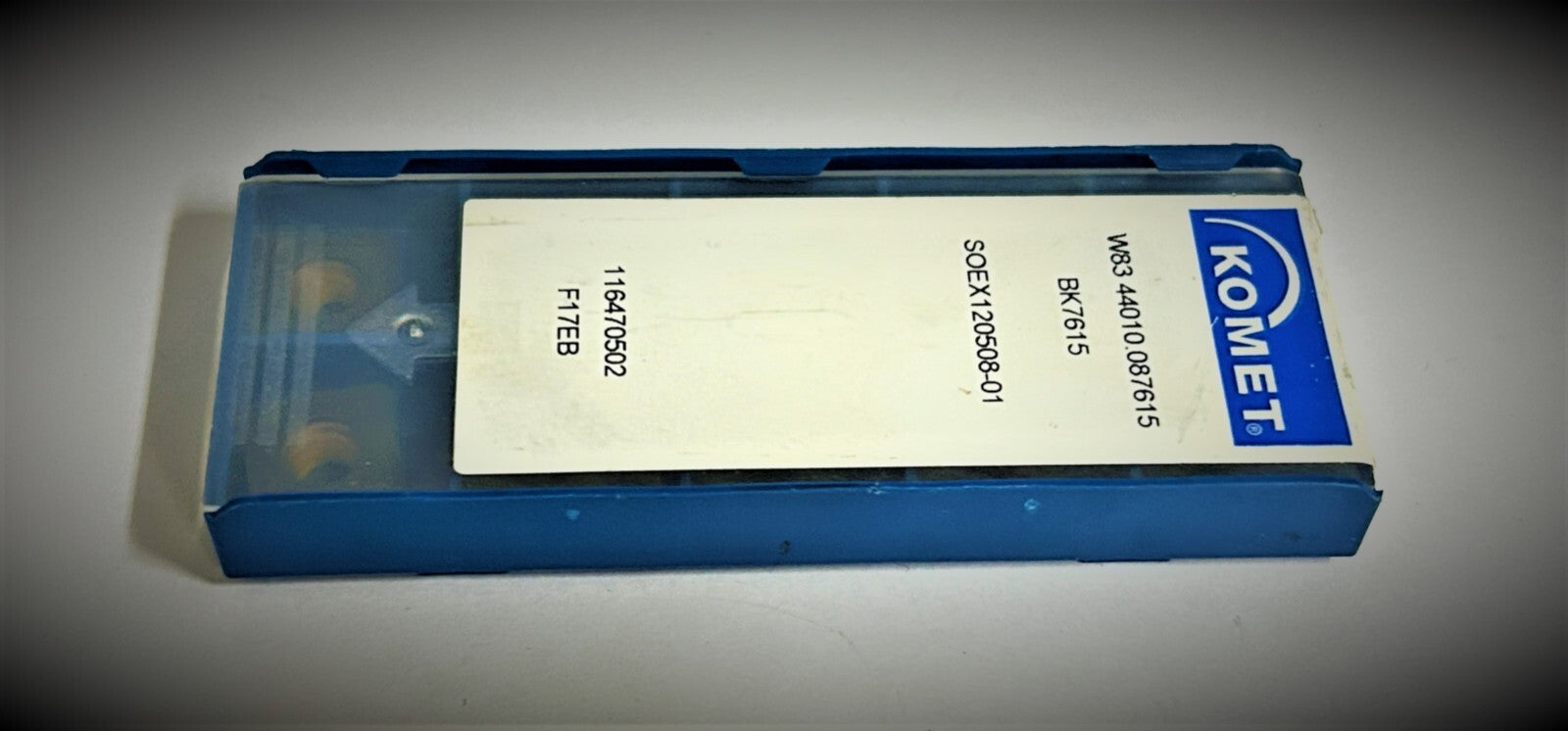 10st kOMET   SOEX 120508-01 BK7615 Wendeschneidplatten W83 44010.087615 BK7615