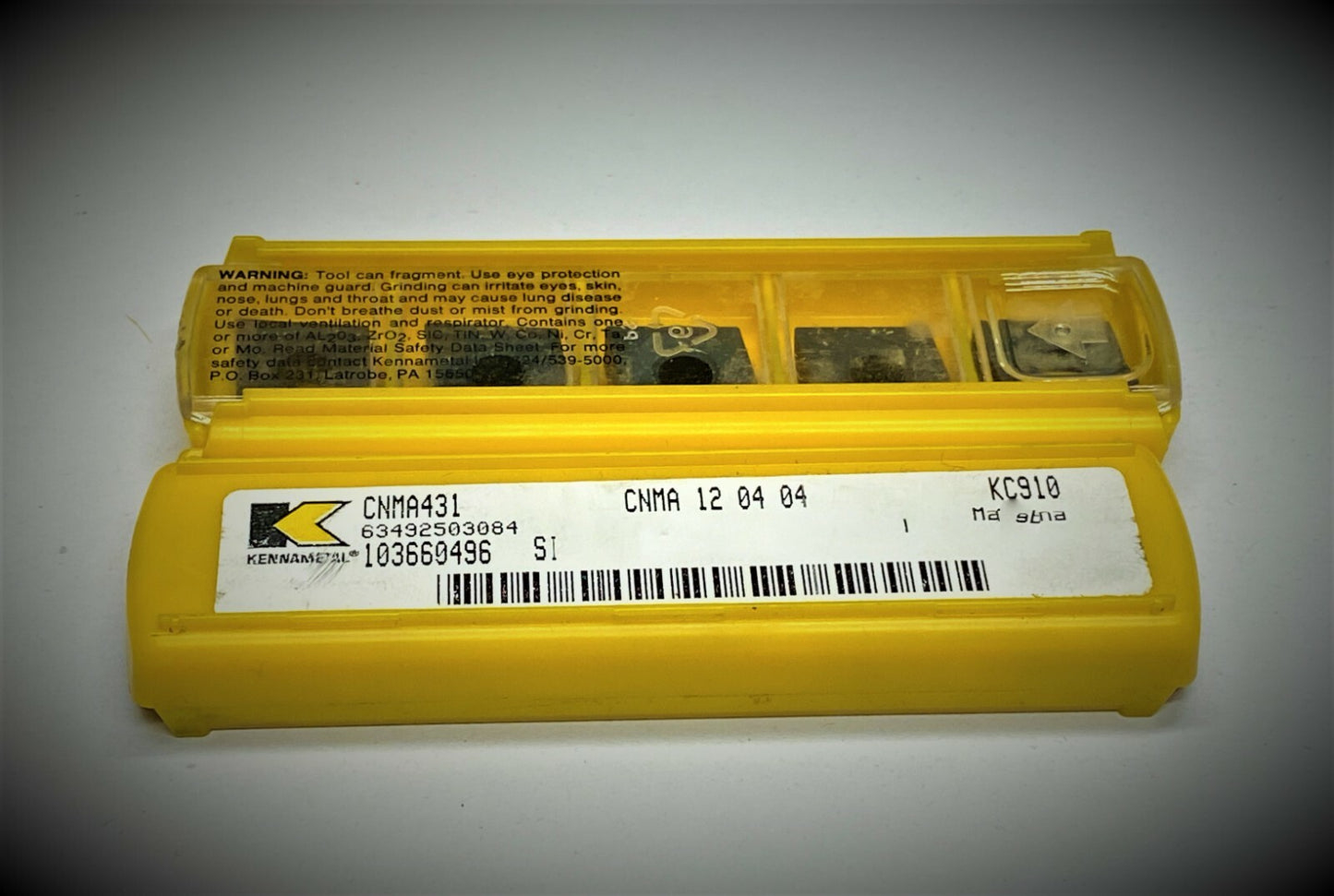 10st Kennametal Wendeplatten  CNMA 120404 KC910  Wendeschneidplatten