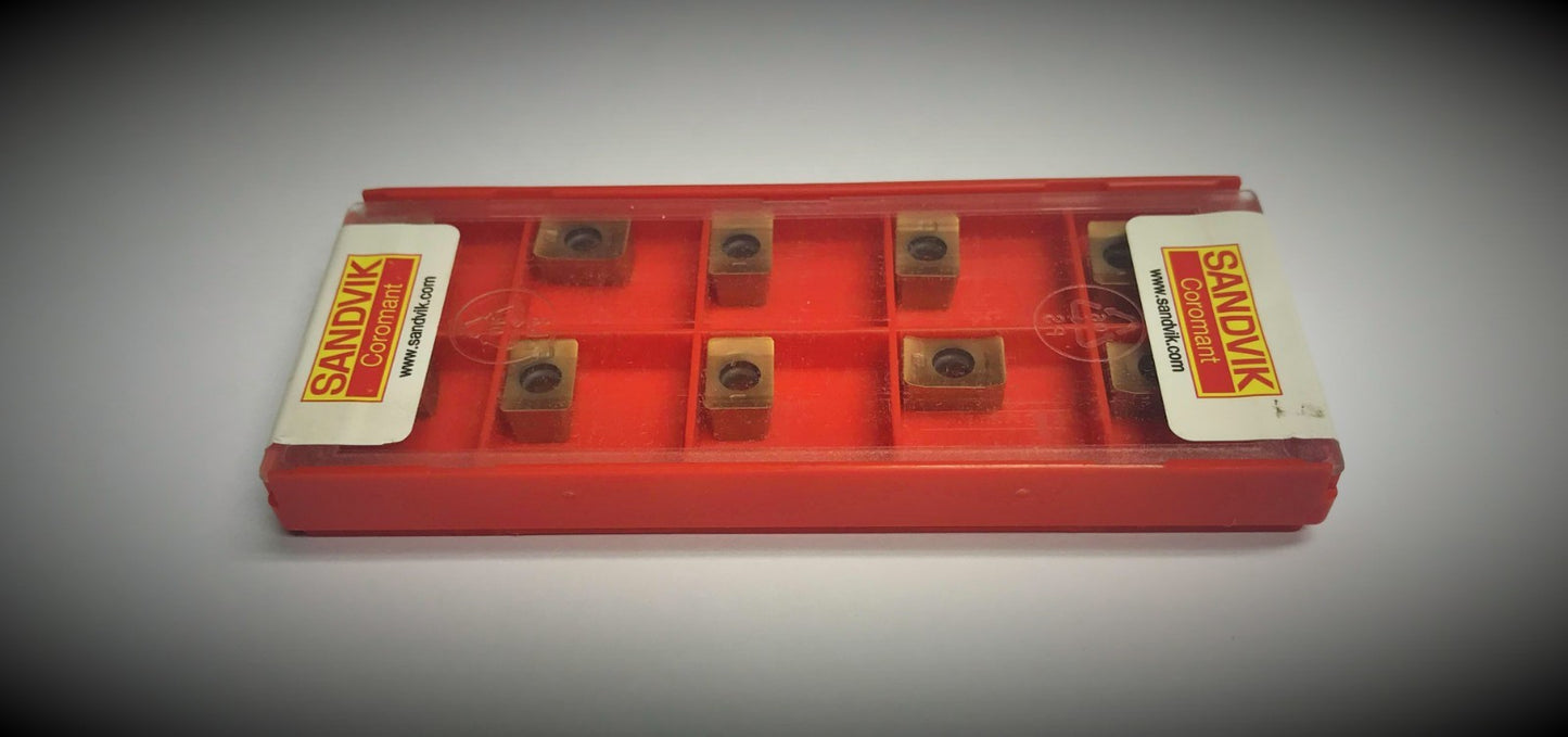 10pcs. Sandvik N331.1A-054508E-KM 1020 Carbide Inserts N331.1A-05 45 08E-KM 1020