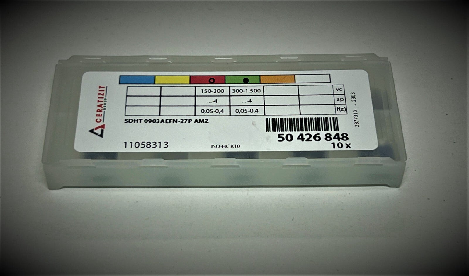 10st Ceratizit Wendeplatten  SDHT 0903AEFN-27P AMZ  Wendeschneidplatten