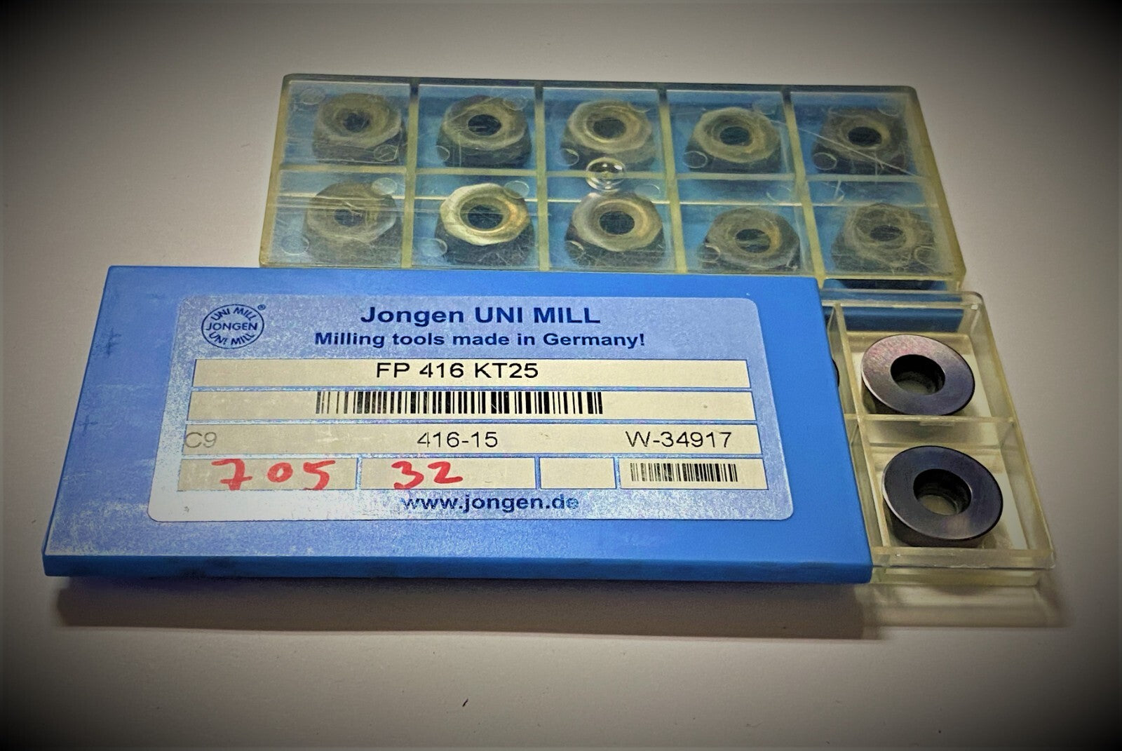 10st JONGEN  Wendeplatten JMC09-416-KT25 Wendeschneidplatten FP416 KT25