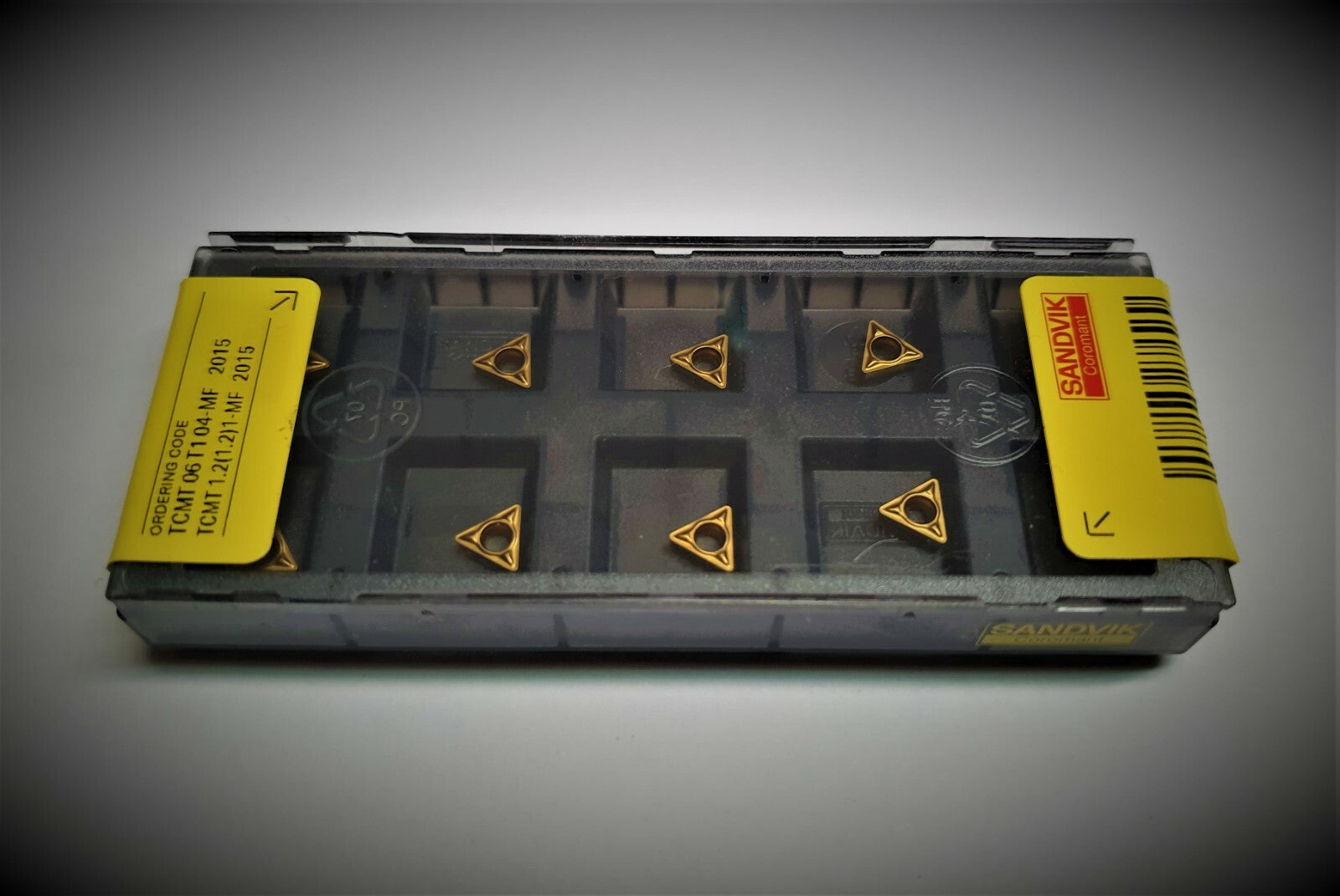 10pcs Sandvik TCMT 1.2(1.2)1-MF 2015 Carbide Inserts TCMT 06 T1 04-MF 2015 10PCS