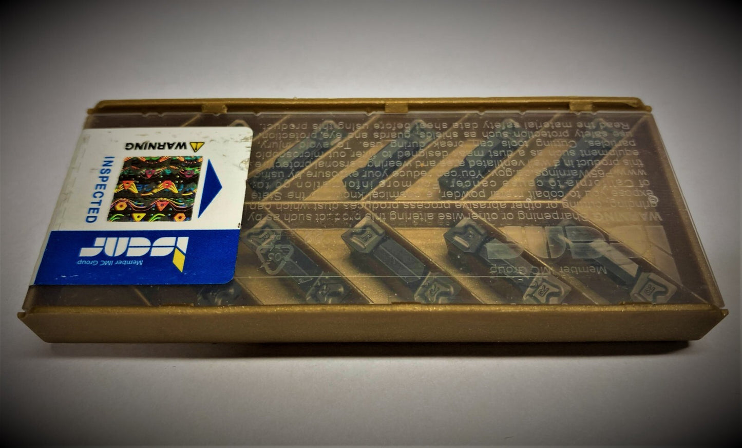 10pcs Iscar  HFPR 6004 IC5010 Carbide Inserts