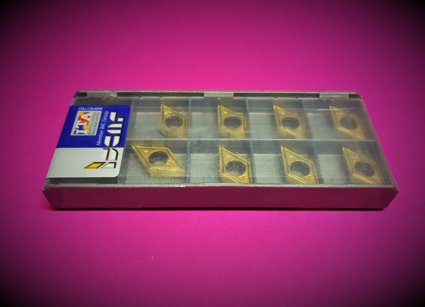 10 pcs. Iscar Inserts DCMT 3-2-SM IC9350 Carbide Insert  DCMT 11T308-SM IC9350