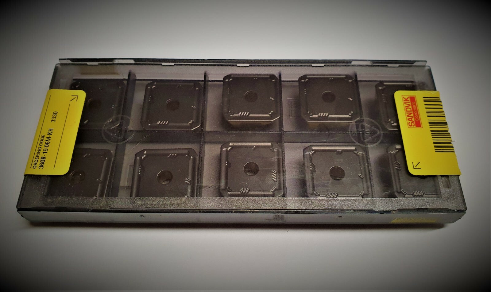 10 pcs. Sandvik  360R-19 06M-KH 3330  carbide inserts  360R-1906M-KH 3330