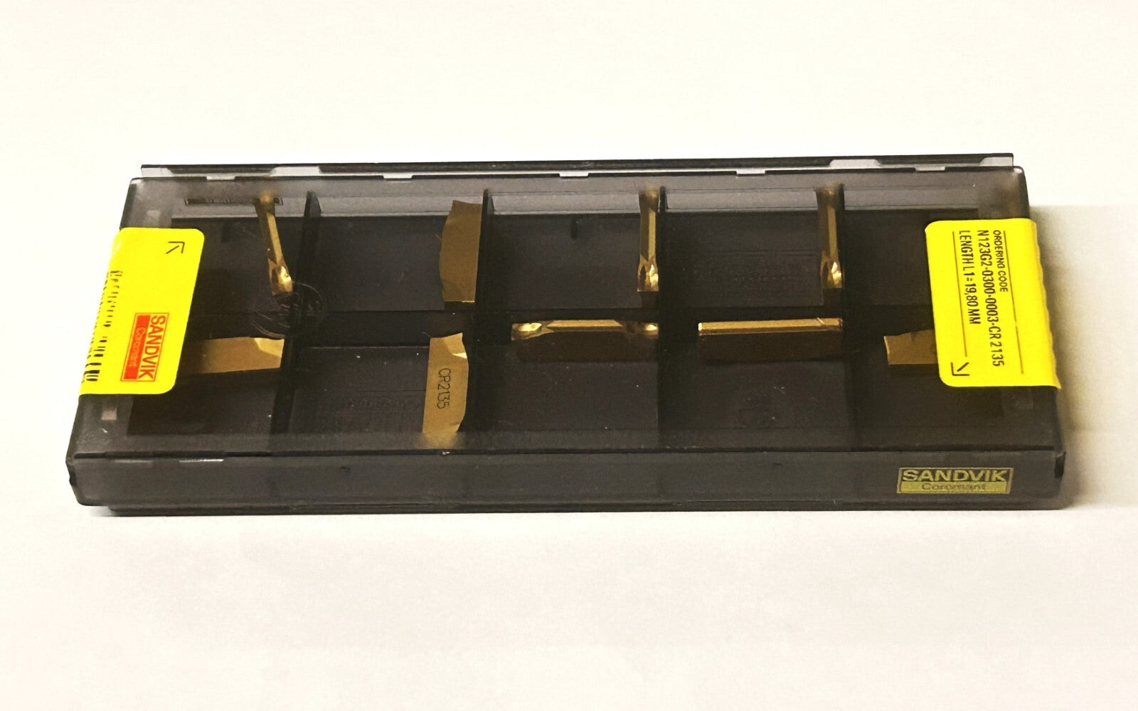 10st Sandvik Wendeplatten N123G2-0300-0003-CR 2135  Wendeschneidplatten