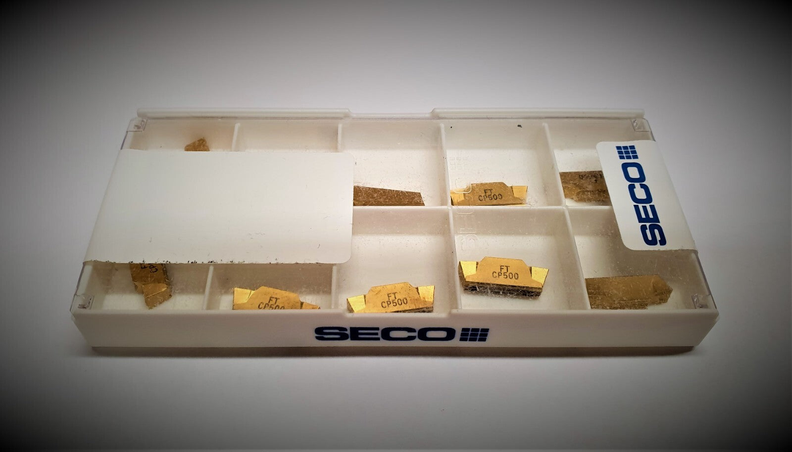 10pcs. Seco LCMF 160402-0400-FT ,CP500  Carbide Inserts