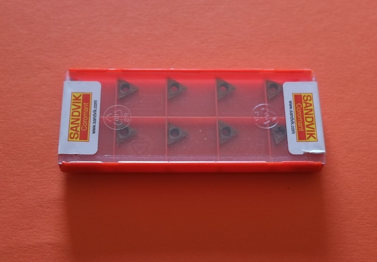 10pcs. Sandvik TCMT 1.8(1.5)1-PM 4235  Carbide Inserts TCMT 09 02 04-PM 4235
