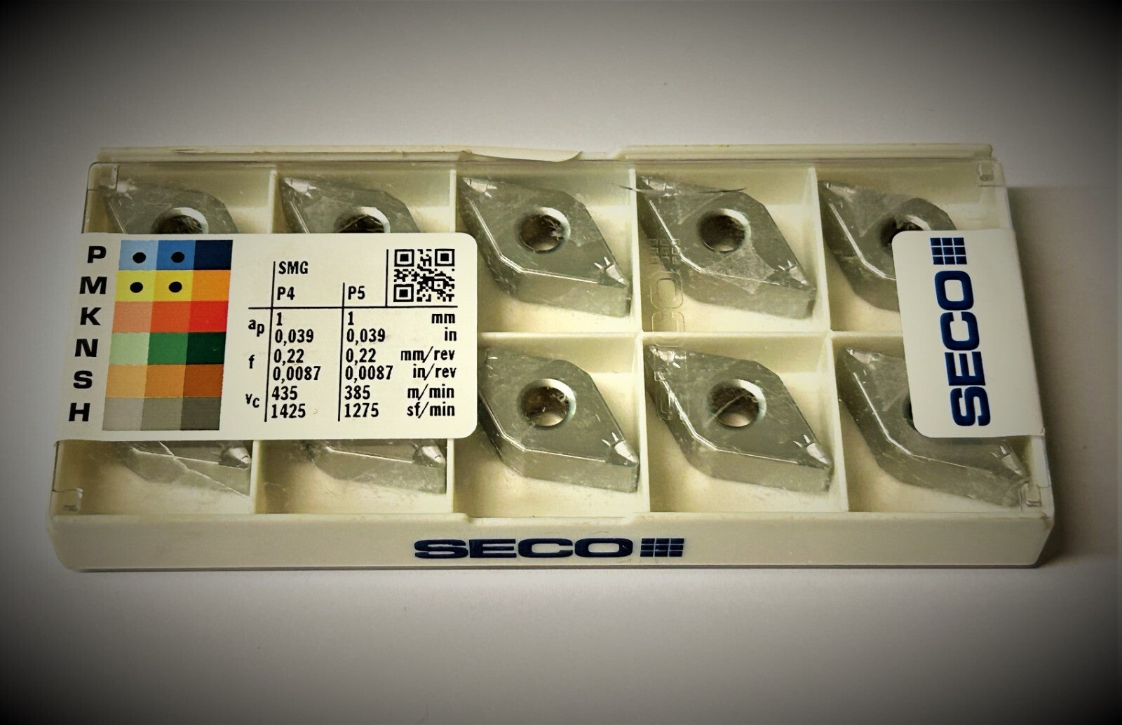 10st SECO  Wendeplatten   DNMG 150608-MF5 TP2501  Wendeschneidplatten