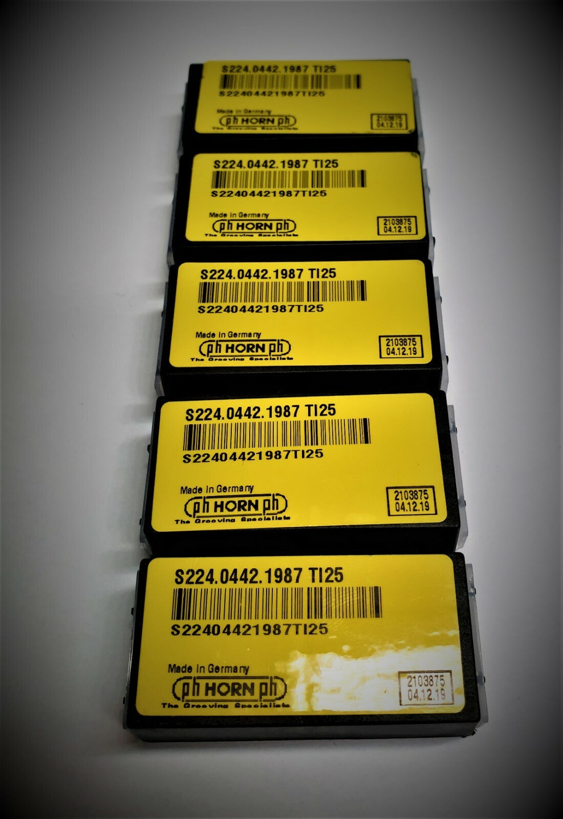 10pcs Horn  S224.0442.1987 TI25     Carbide inserts 