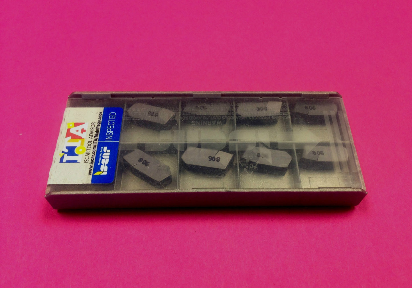 10st. ISCAR Wendeschneidplatten GIMF 406 IC328 Wendeplatten zum Abstechen 