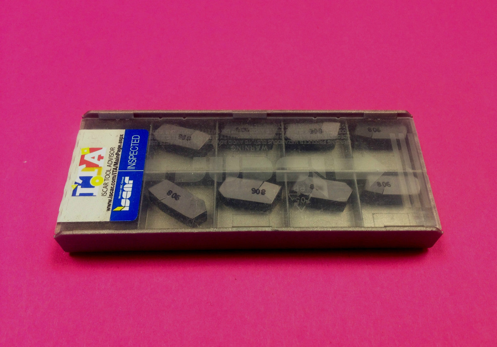 10st. ISCAR Wendeschneidplatten GIMF 406 IC328 Wendeplatten zum Abstechen 