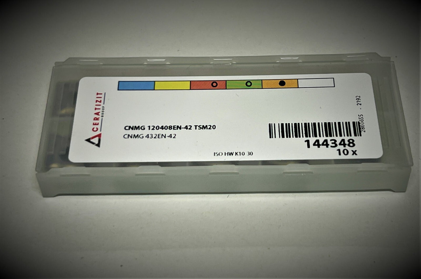10st Ceratizit  Wendeplatten CNMG 120408EN-42 TSM20 Wendeschneidplatten