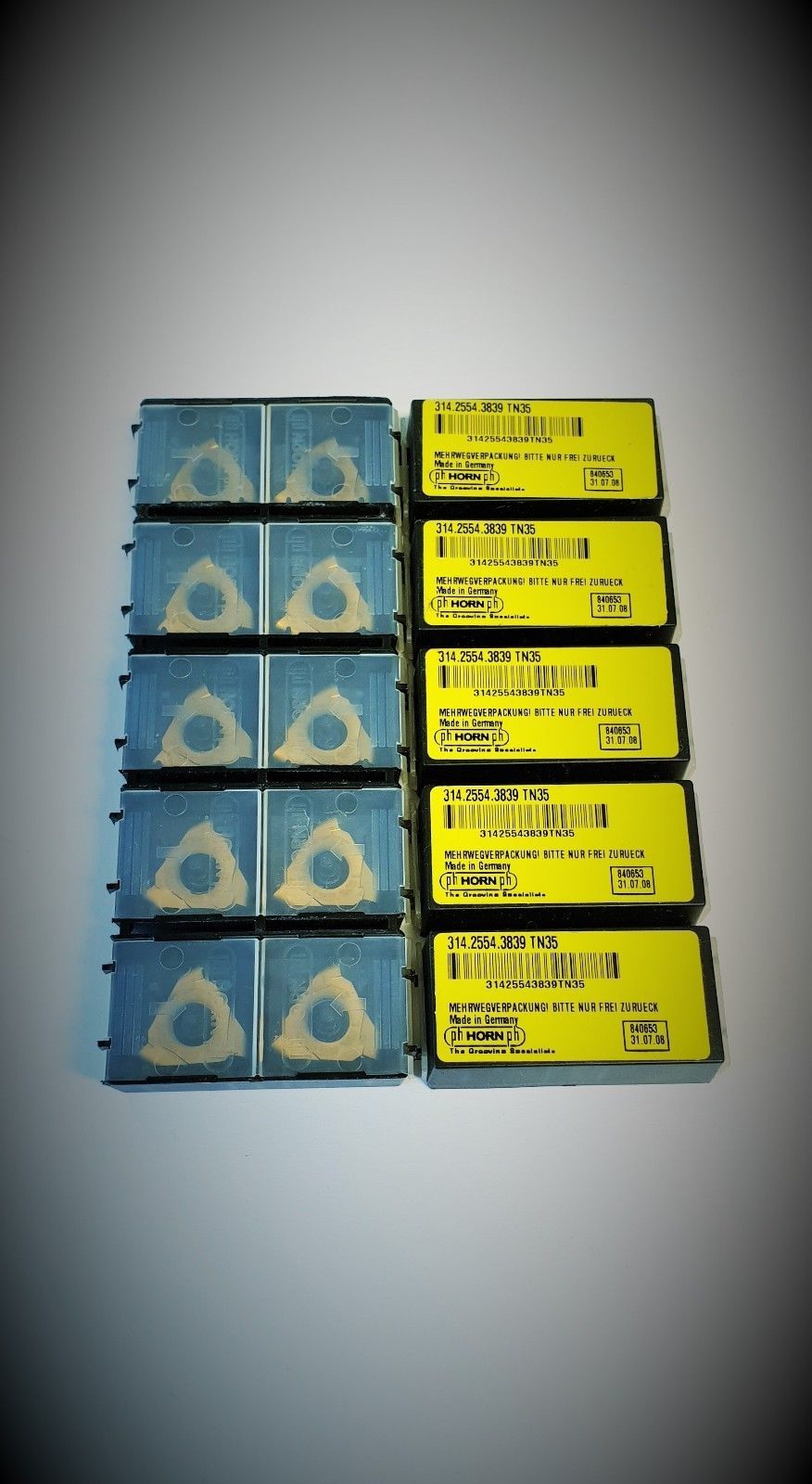 10pcs Horn  314.2554.3839 TN35   Carbide inserts NEW