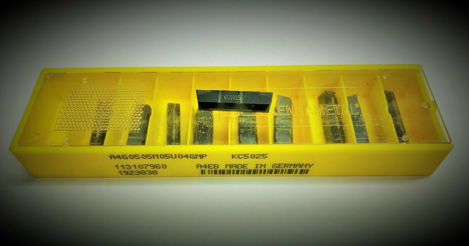 10st Kennametal Wendeplatten  A4G0505M05U04GMP KC5025  Wendeschneidplatten
