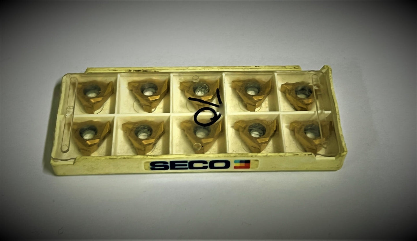 10st SECO  Wendeplatten   16NR11.5 NPT-G1 CP500  Wendeschneidplatten