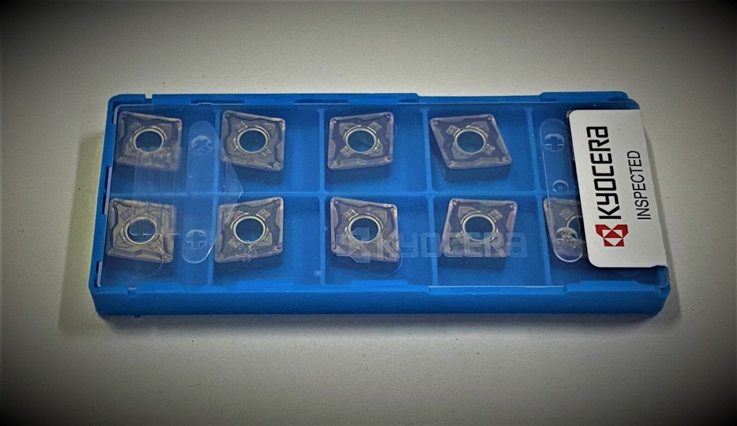 10 pcs. Kyocera CNMG 120412-PP TN610  Carbide Inserts   CNMG 433-PP TN610