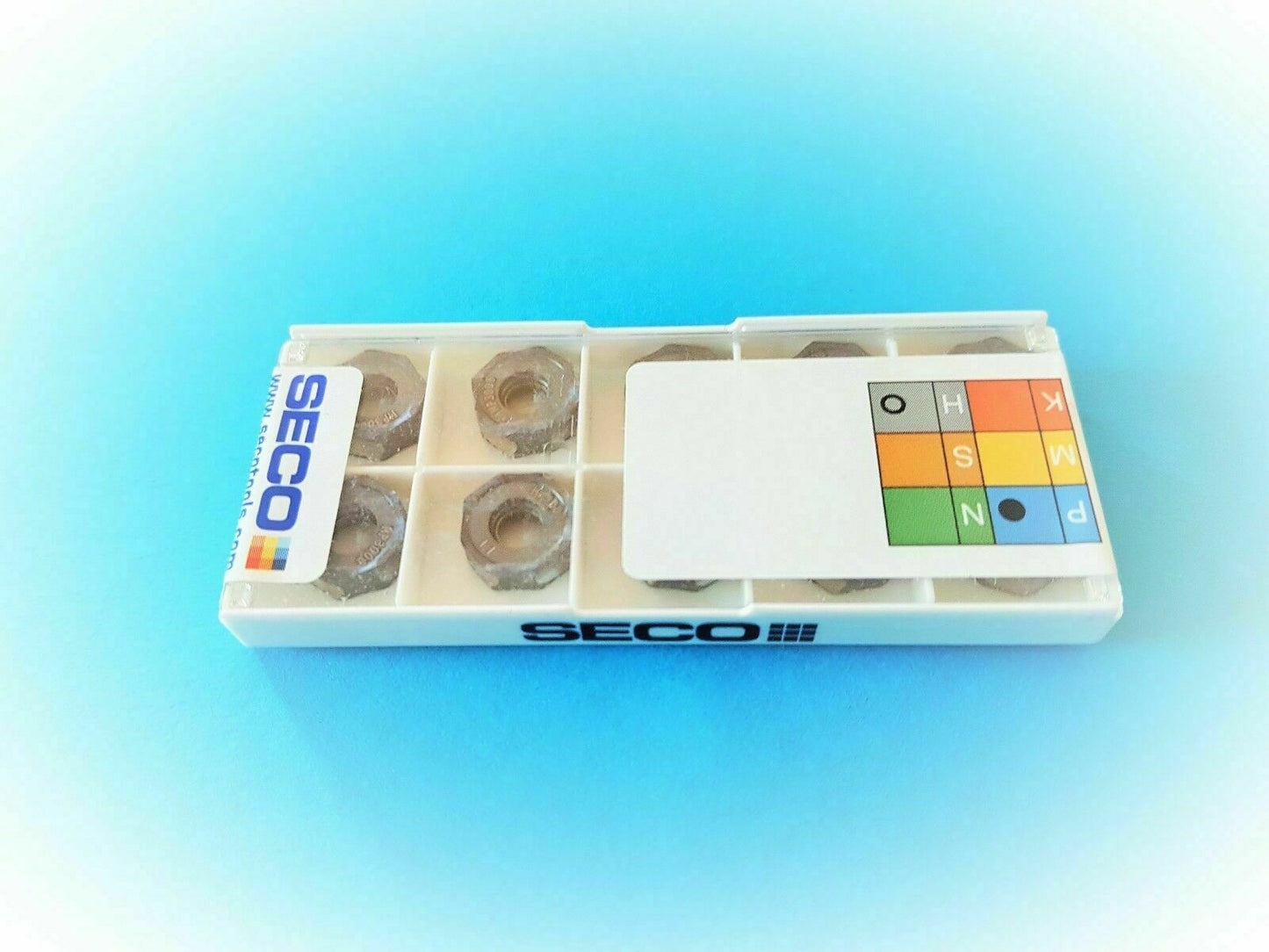 10pcs Seco ONEU 050410ZZTN4-M10 MP3000  Carbide Inserts