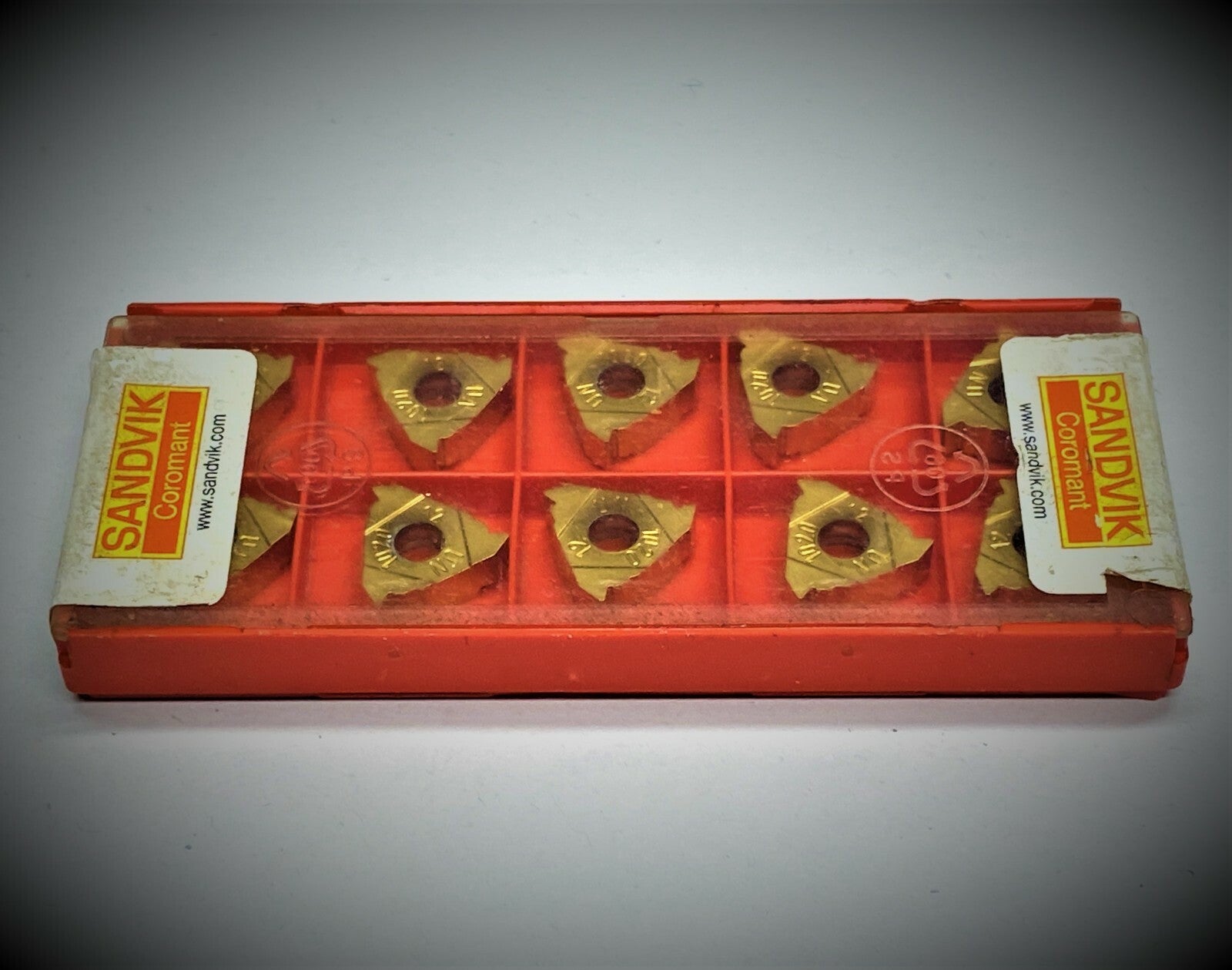 10 pcs. Sandvik Inserts  R166.0G-16UN01-120  1020  Carbide Inserts