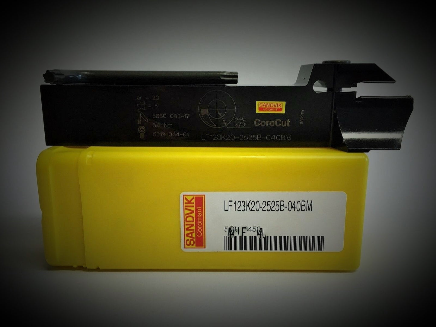  Sandvik LF123K20-2525B-040BM  wendeplatten halter N123;R123 wendeschneidplatten