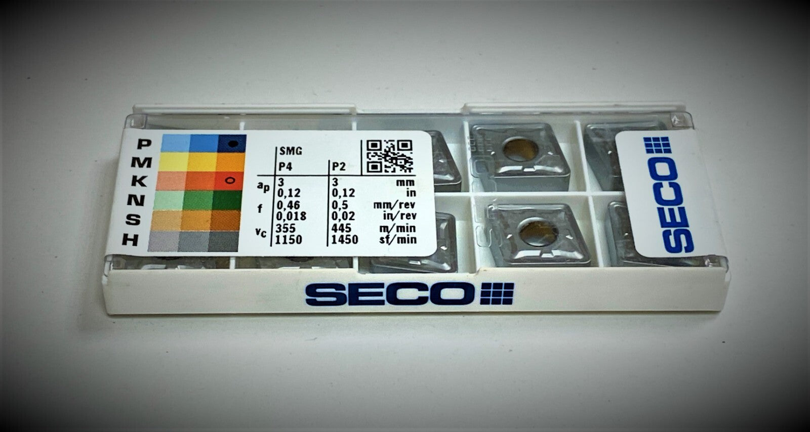 10st. SECO  Wendeplatten CNMG 120412-M5 TP1501 Wendeschneidplatten