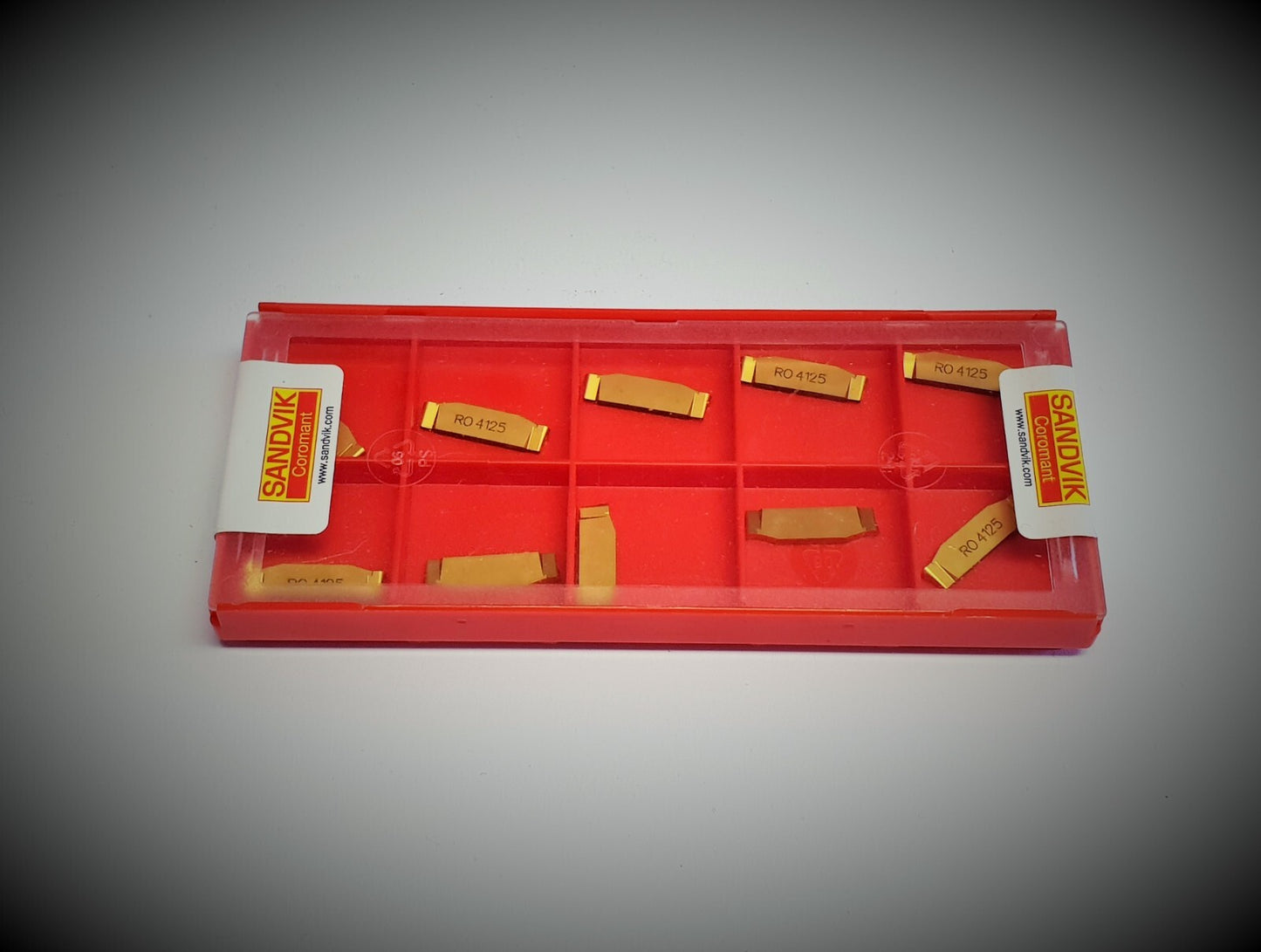 10st Sandvik Wendeplatten N123E2-0239-RO 4125  Wendeschneidplatten