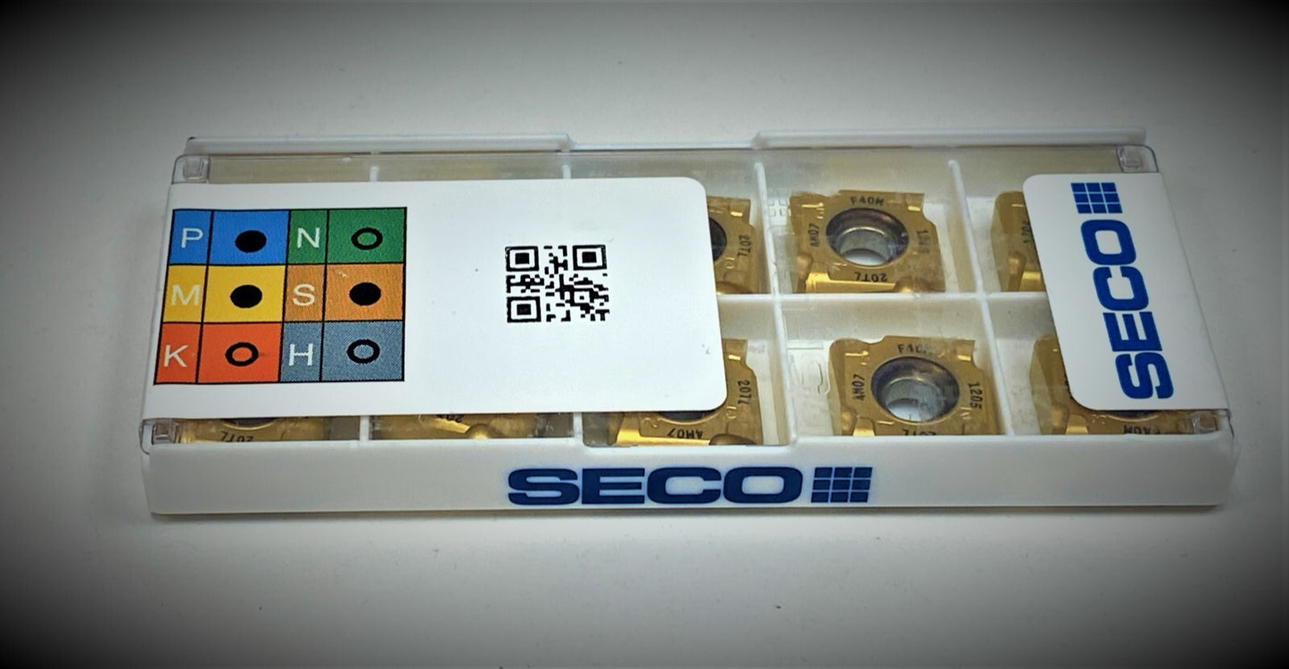 10pcs Seco  SNHQ 120520TL4-M07 F40M  Carbide Inserts