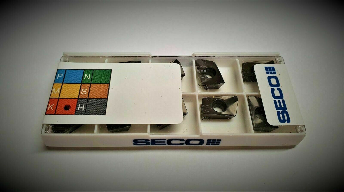 10pcs Seco  XOMX 120404TR-MD13,MK1500  Carbide Inserts