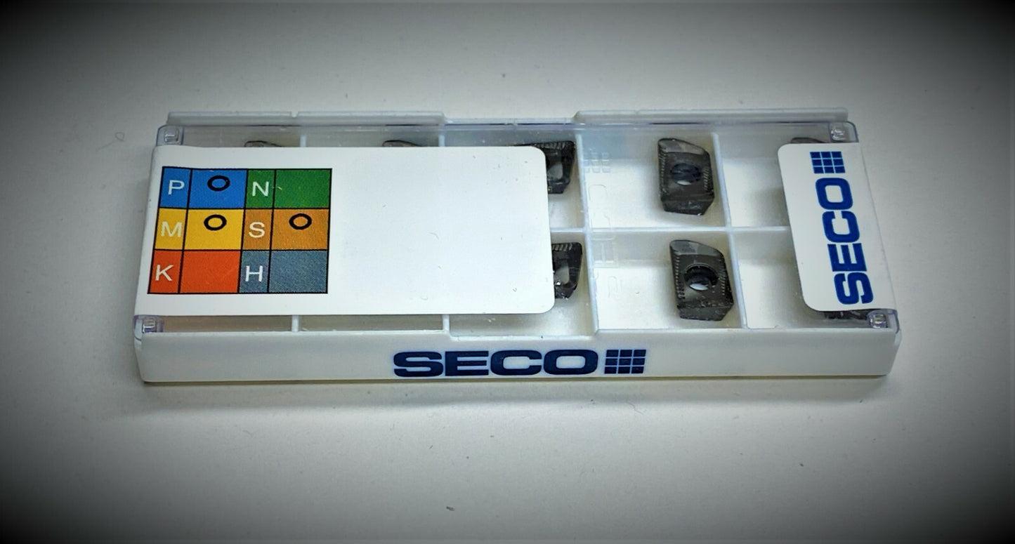 10pcs. Seco  XOMX 10T308TR-ME07 MM4500  Carbide Inserts