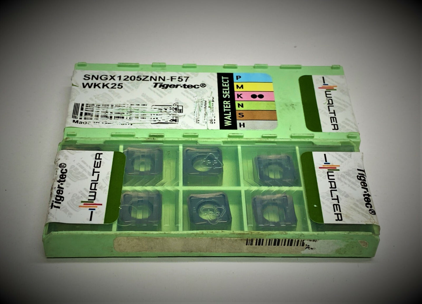 10pcs.  Walter  SNGX 43.5ZNN-F57 WKK25 carbide inserts  SNGX 1205ZNN-F57 WKK25
